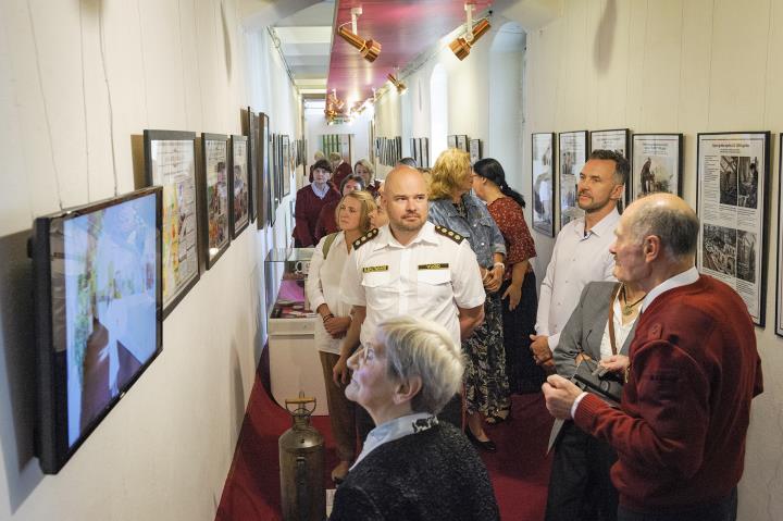 Izstādes ”Latvijas Ugunsdzēsības muzejam 45”atvēršana, 2023.gada 4.septembris